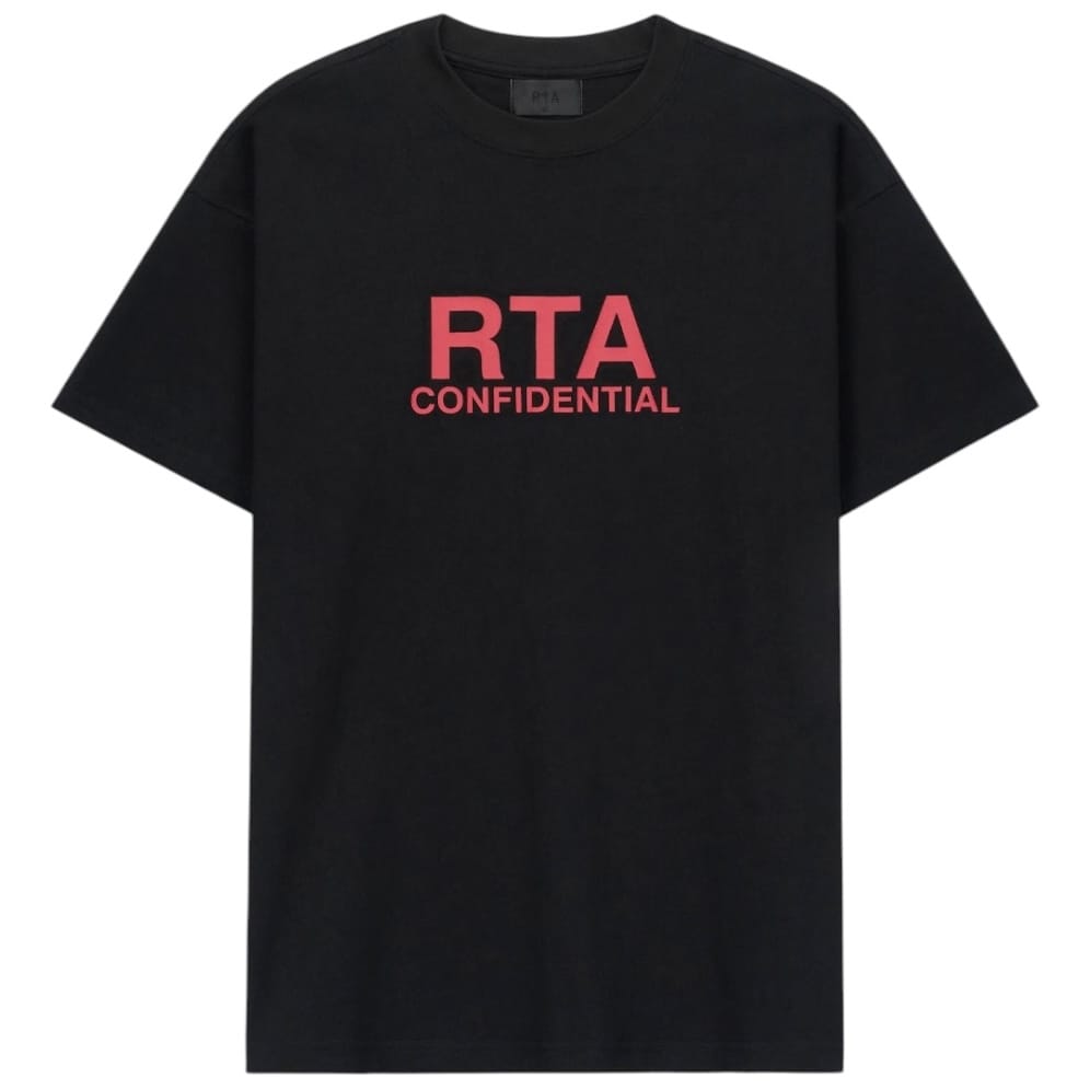 Rta Colin Oversized Short Sleeve Tee (Black Case File) MCVUK1447-T1322BKCFL