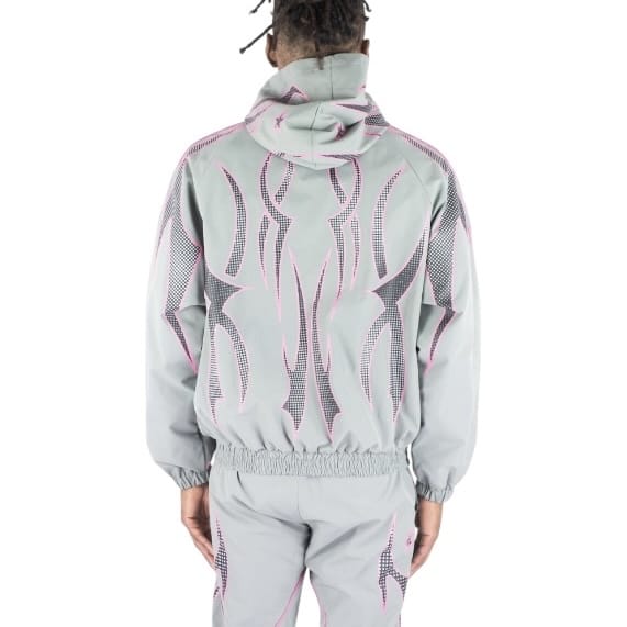 R3bel Denim Hooded Windbreaker Set (Grey) 3163-835