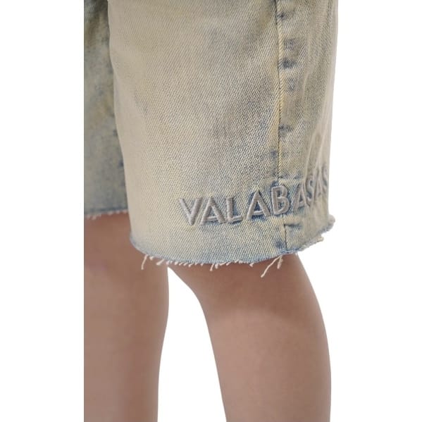 Kids Valabasas Jr. Kids Denim Shorts (Vintage Wash)
