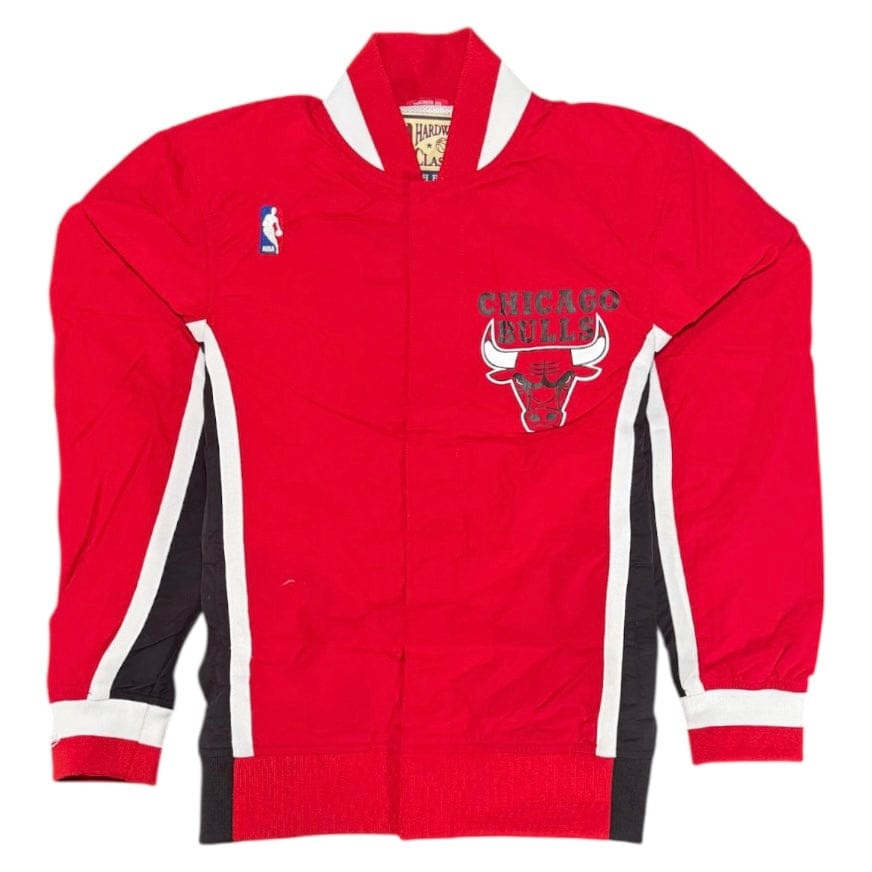 Mitchell & Ness NBA Chicago Bulls Authentic Warm Up Jacket (Scarlet)