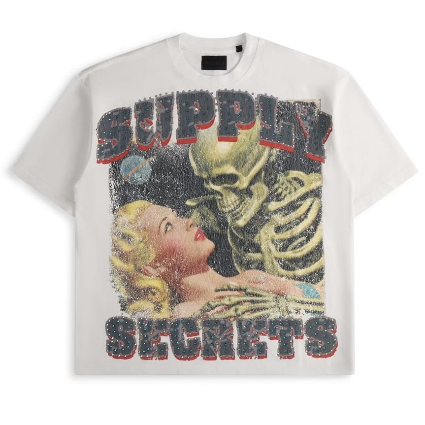 Supply Studios Secrets Tee (White) SPT26-15