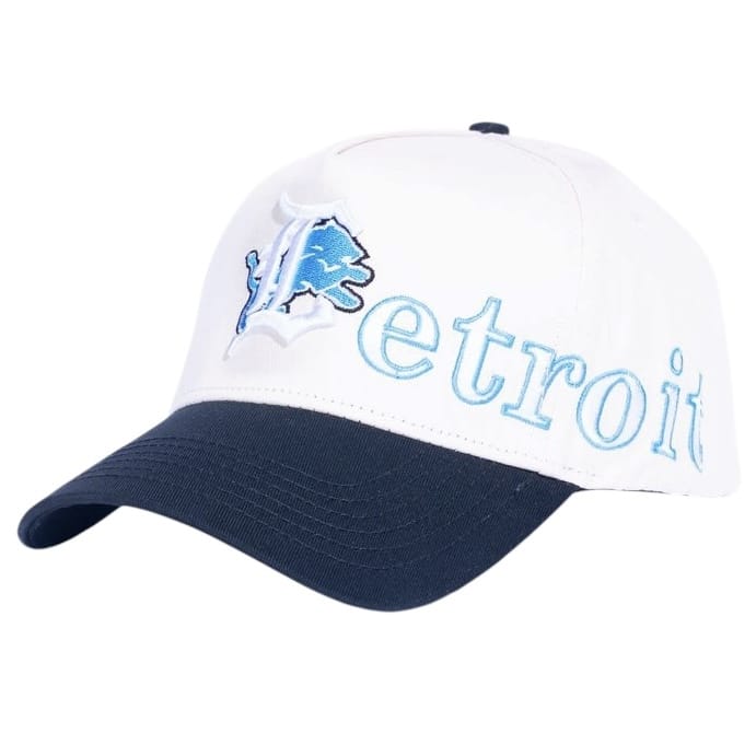 Reference Ligers Script Snapback Hat (Cream/Black) REF855