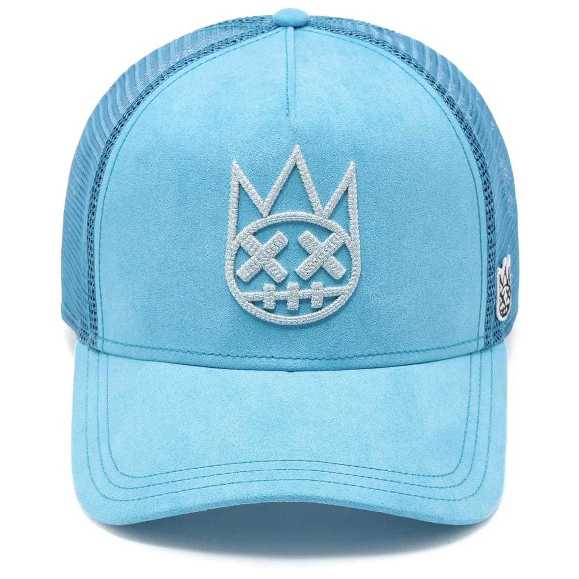 Cult Of Individuality Logo Mesh Back Trucker Hat (Navagio Bay)
