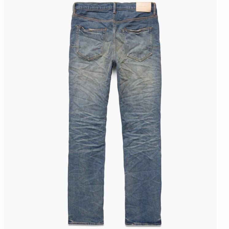Purple Brand Vintaged Aged Indigo Blowout Jean (Mid Indigo) P005-VAIB323