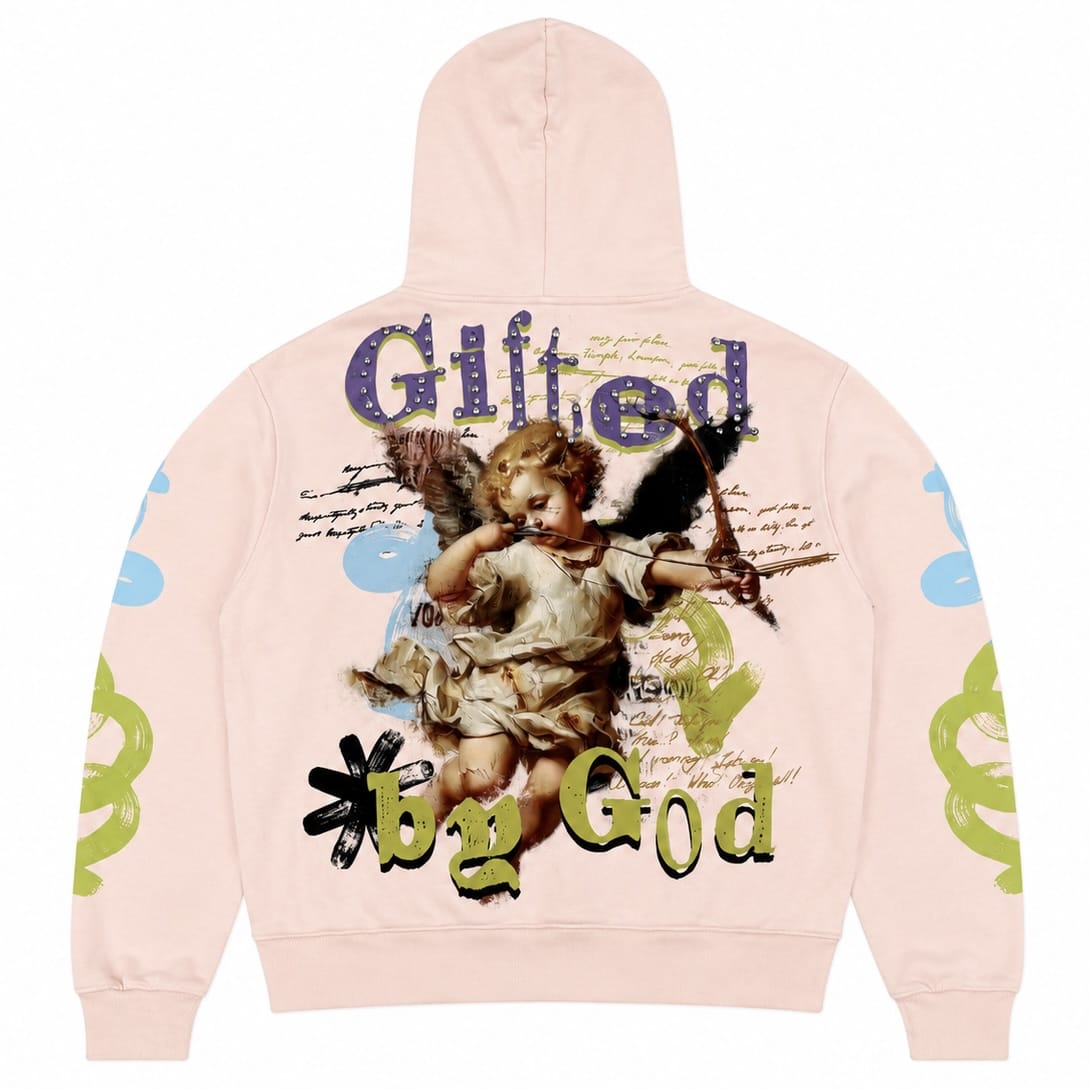 GFTD La Ego Death Hoodie & Pants Set (Pink)