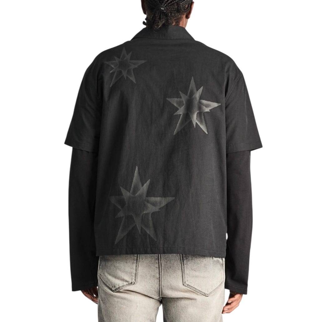 Rta Erik Doubled Layered Shirt (Black Cross Star) MEXOW1266-T2300BKCSS