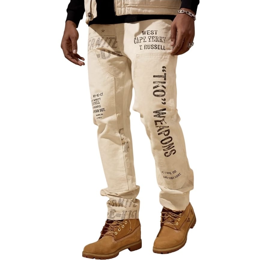 Jordan Craig Military Tarp Dealer Carpenter Pants (Natural) 591775