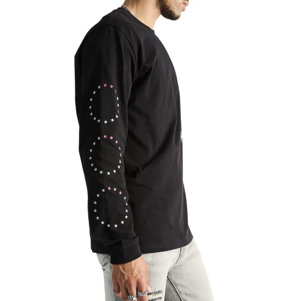 Rta Lawrence Long Sleeve Tee (Black Star Wire) MCVUK911-T1193BKSTW