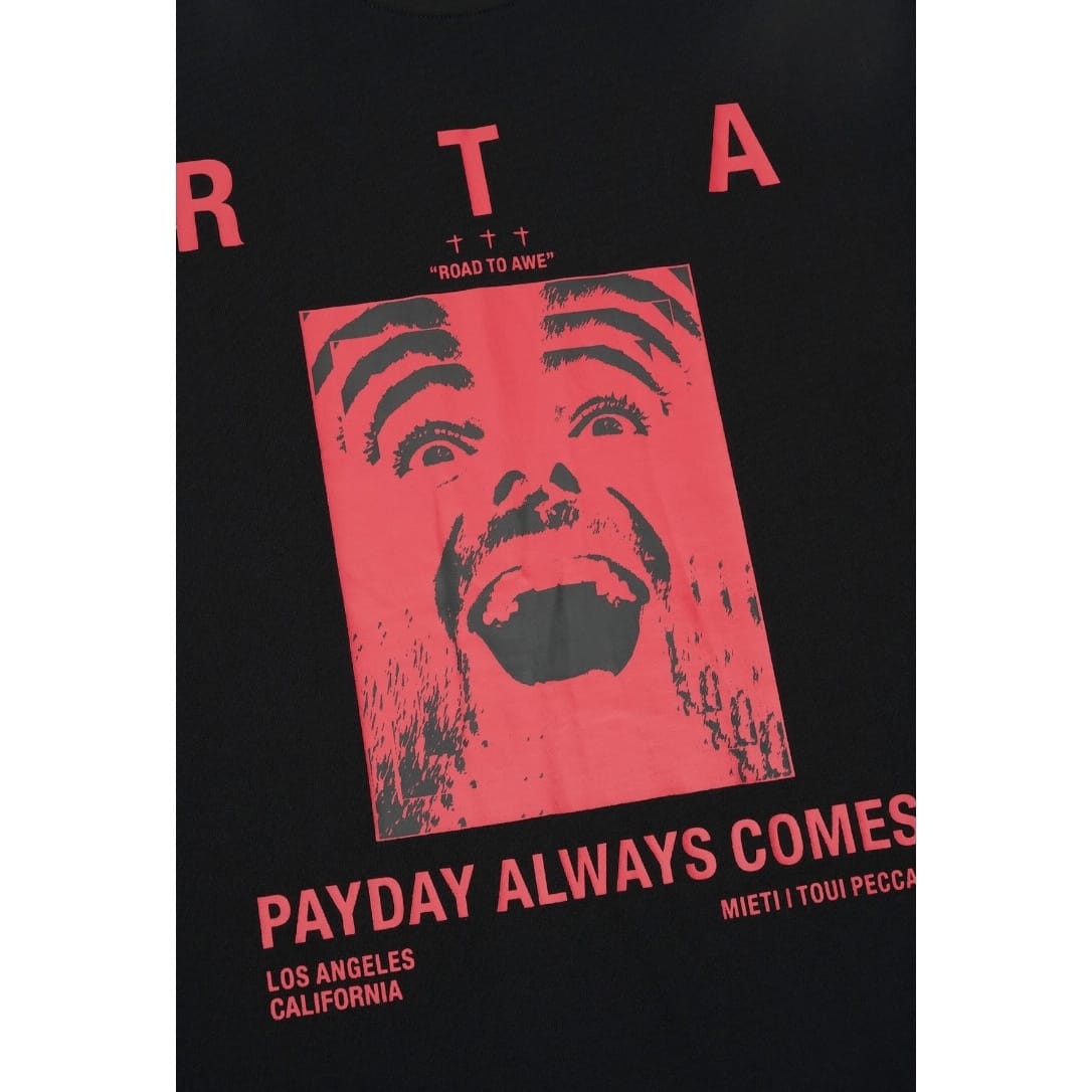 Rta Marceau Oversized Long Sleeve Tee (Black Payday) MCVUK1447-T2364BKPYD