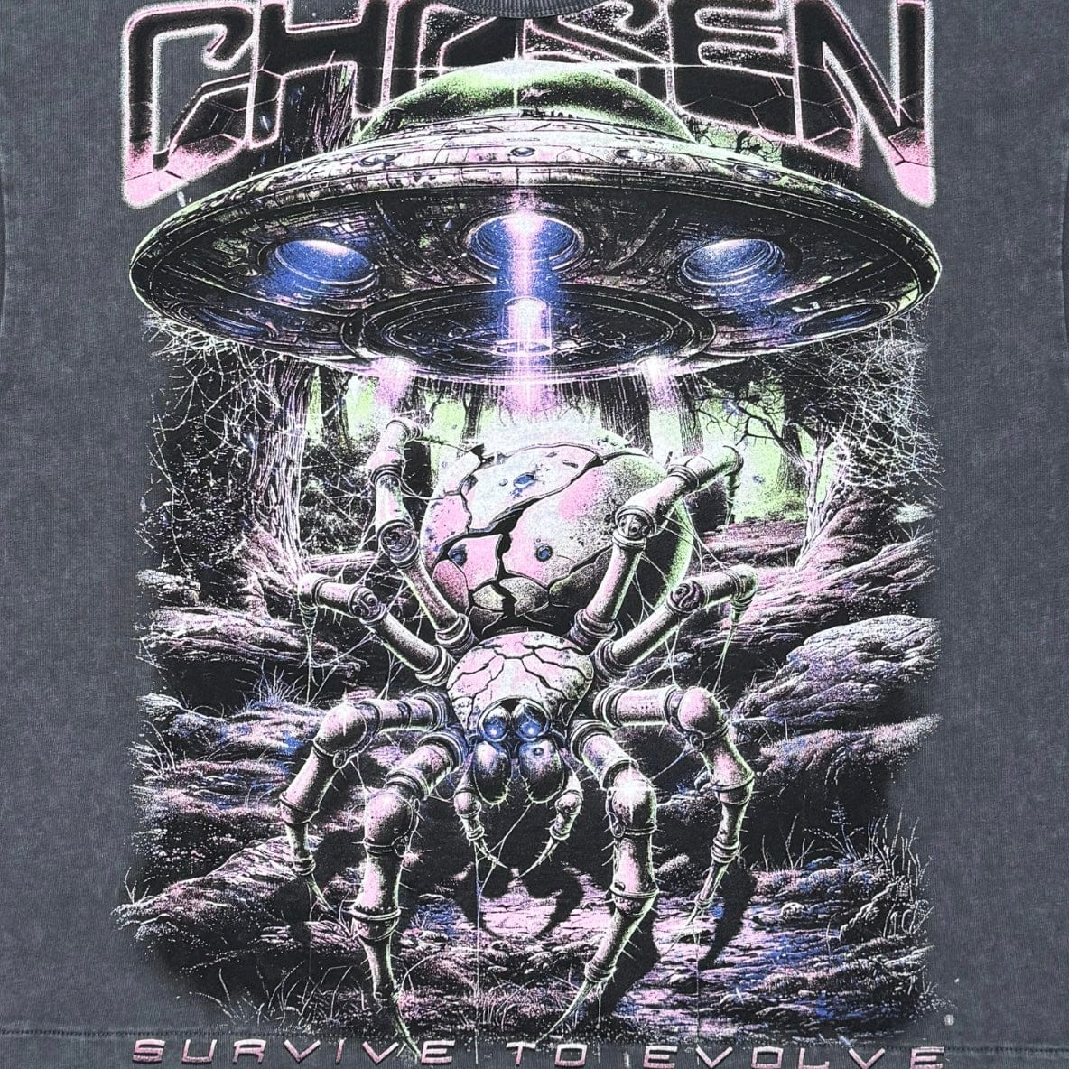 Chosen Cyber Spider Tee (Nine Iron) CS6157-NII
