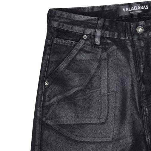 Valabasas Mr. Shorts Jorts (Black Wash Waxed) VLBS-VSH2-1004