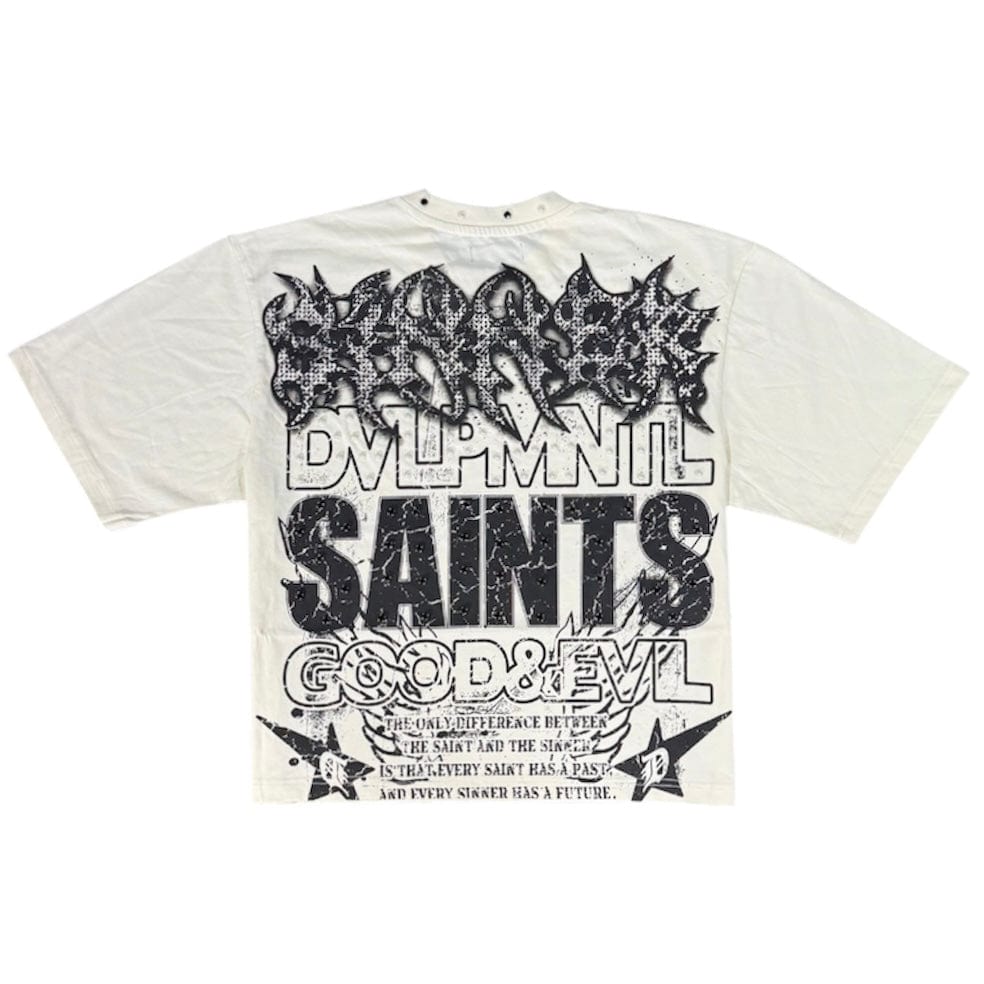 R3bel Denim Sinner Tee (Cream) 752-133-CR