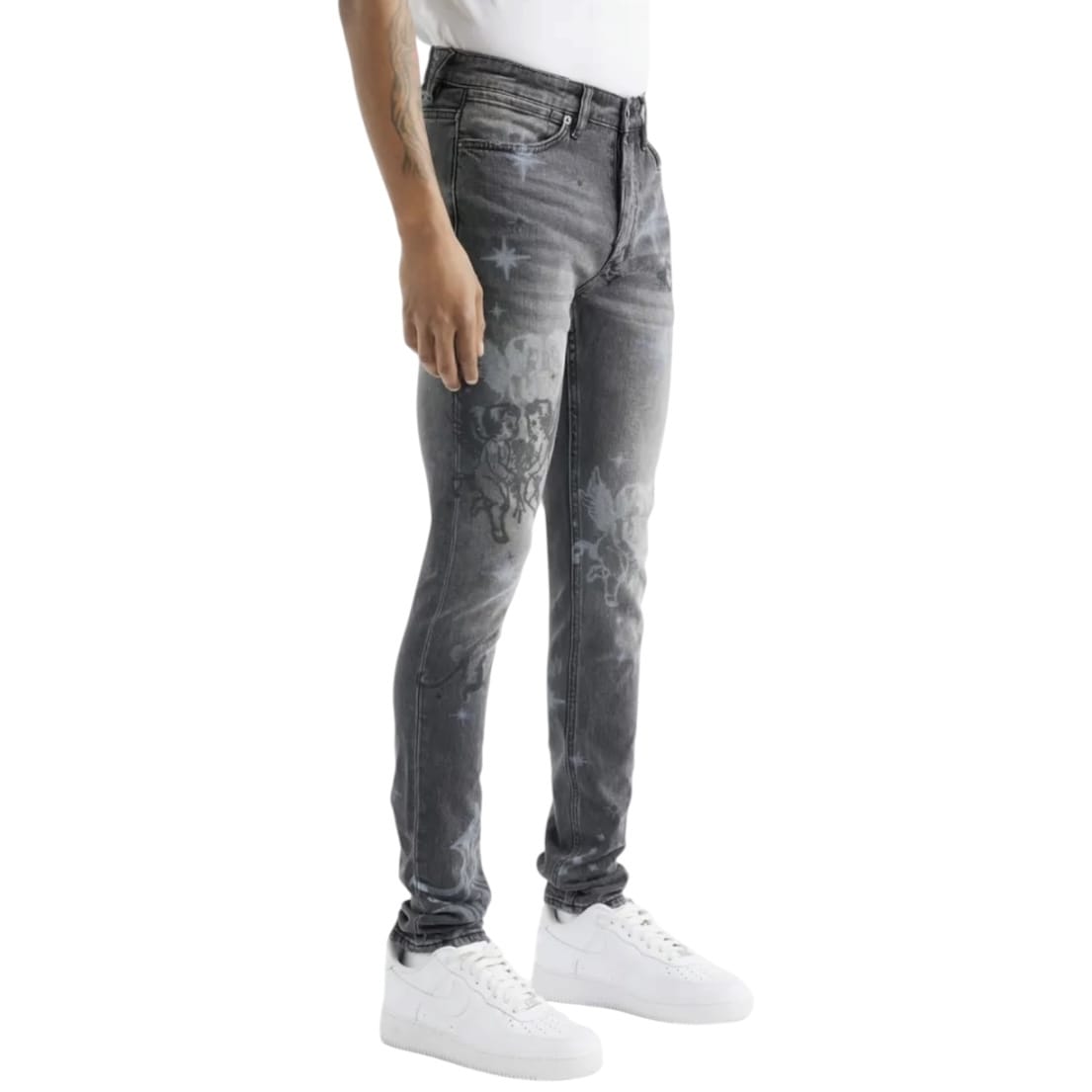 Ksubi Van Winkle Axl Cherub Jeans (Charcoal Grey) MSP26DJ050