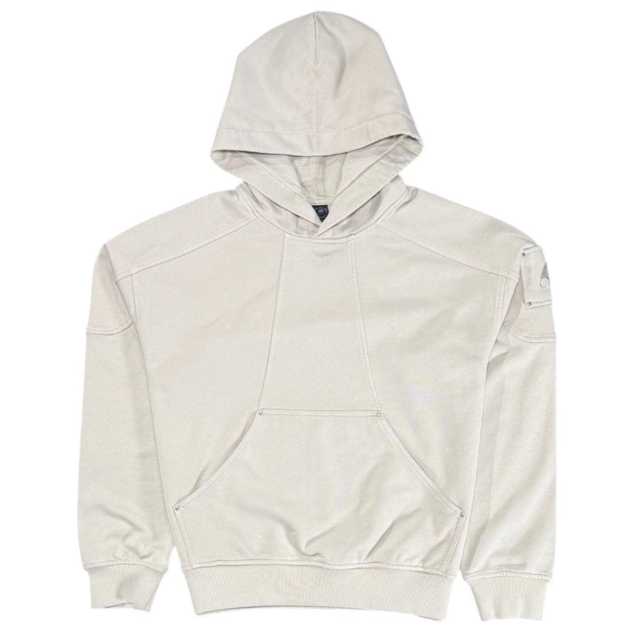 Moose Knuckles Downtown French Terry Hoodie (Alabaster) M16MS637-1705
