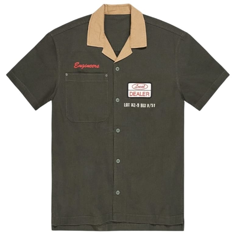 Jordan Craig The Re-Up Mechanic Shirt (Dark Green) 2058