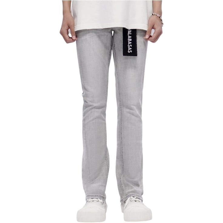 Valabasas Mr. Stacked Denim (Snow Grey) VLBS-VJ3-1005