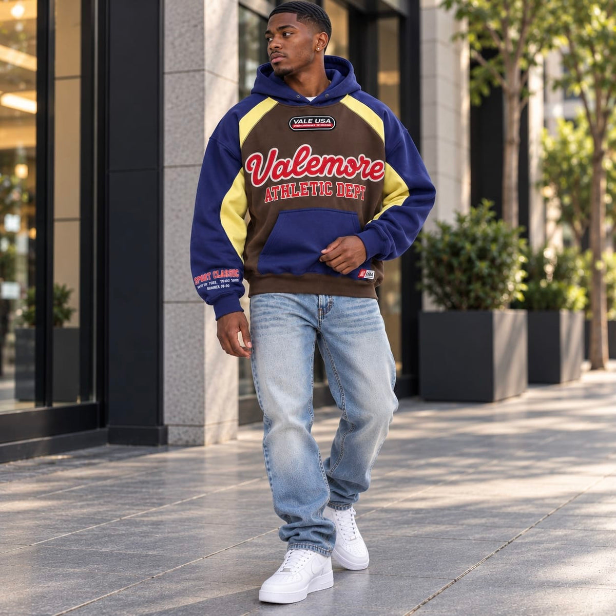 Vale Forever Smores Pullover Hoodie (Brown/Multi)