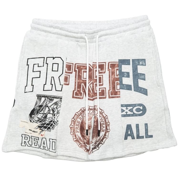 Free Refills Split Short (Heather Grey) FR-SUM26-004