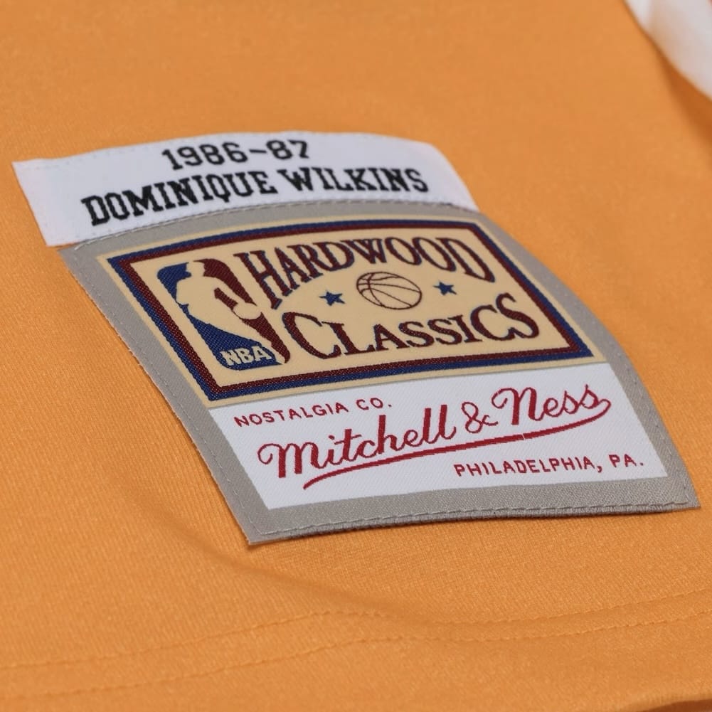 Mitchell & Ness Atlanta Hawks 1986-87 Best In Class Jersey Tee (Gold)