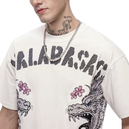 Valabasas Ikari Tee (Off White) VLBS-VT1-1092