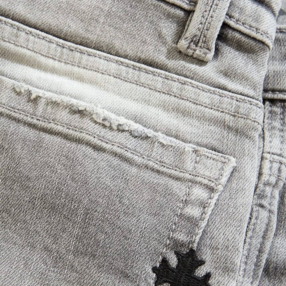 Kids Super Skinny Stacked Forbidden Fruit Denim (Cement Wash) JTFP2318K