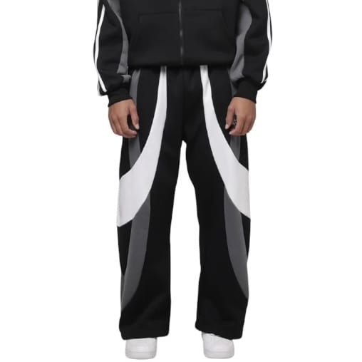 Loiter Hybrid Tek Zip Hoodie & Sweatpants Set (Black)