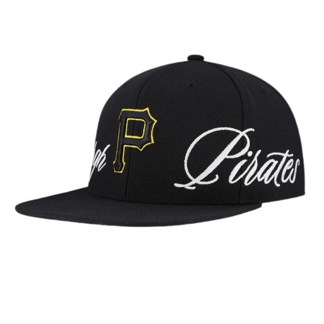 Mitchell & Ness MLB Pittsburgh Pirates Just Don Lux Script Snapback (Black)