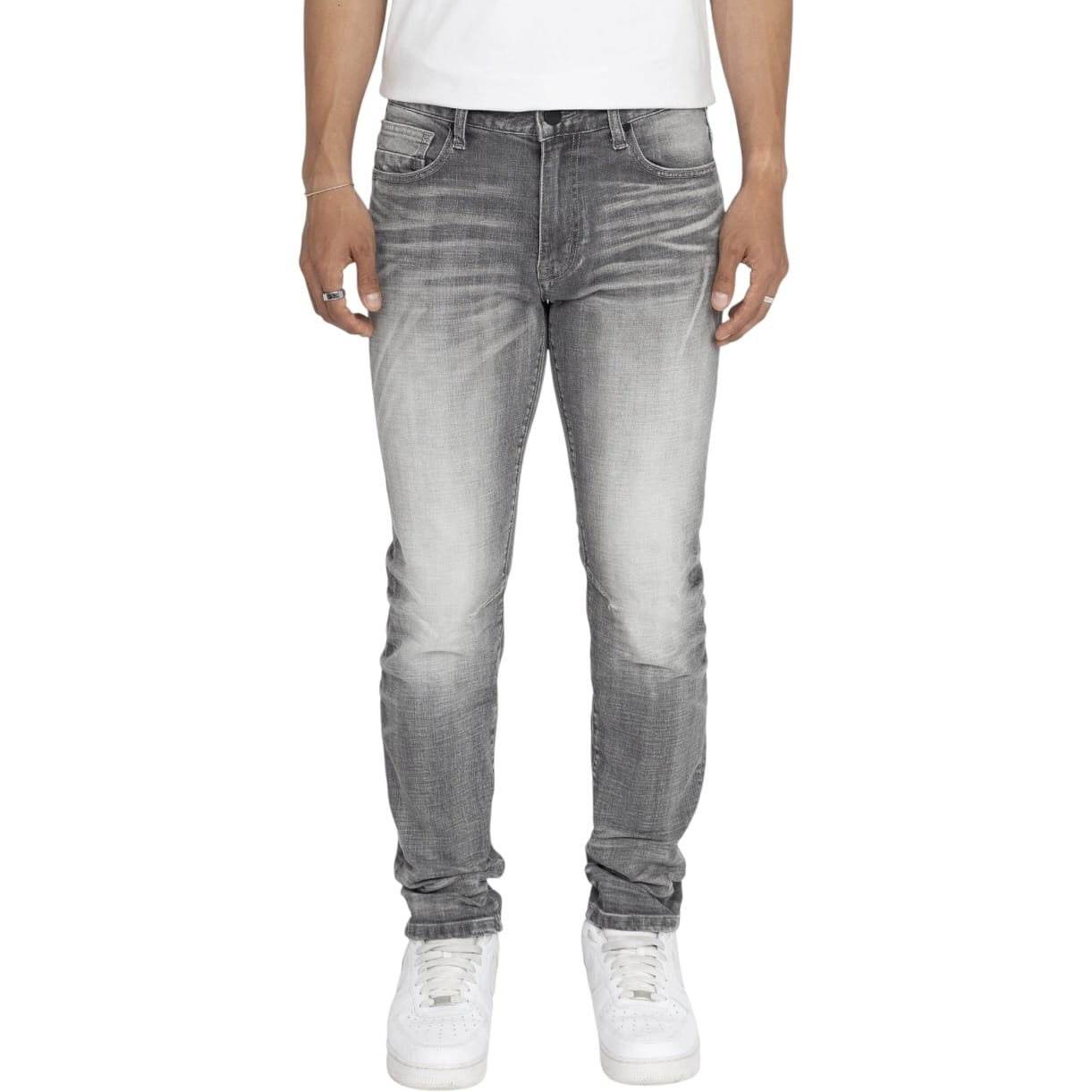 Smoke Rise Essential Dry Effect Washed Jean (Norwood Grey)