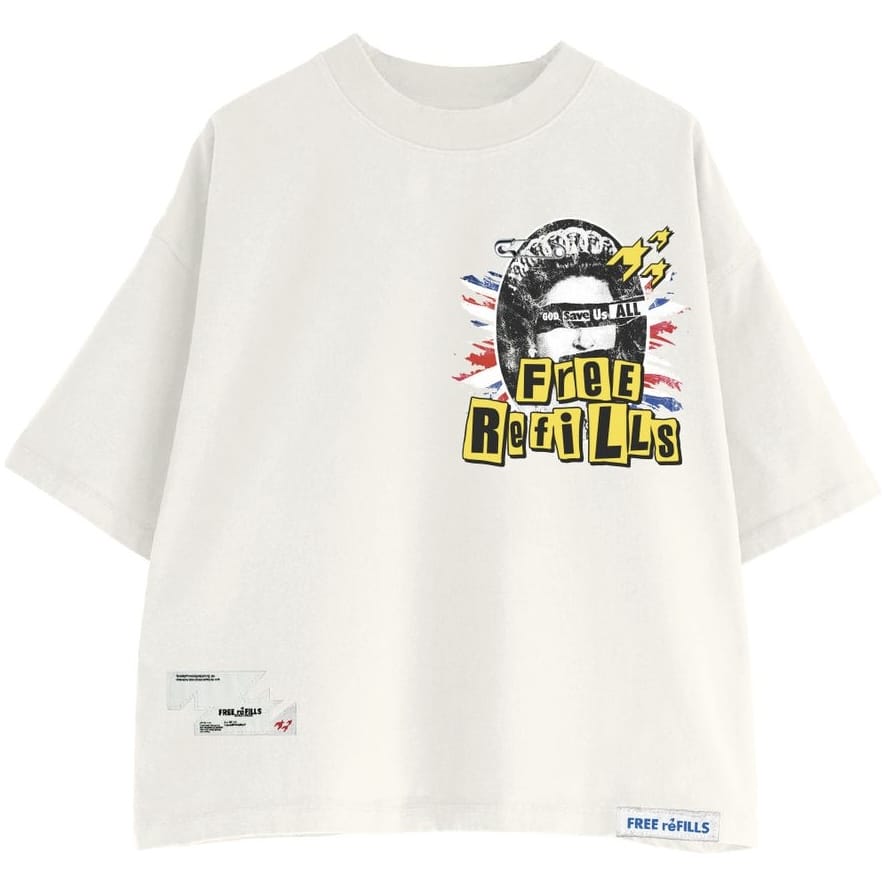 Free Refills Pistol Tee (Off White) FR-SUM26-012