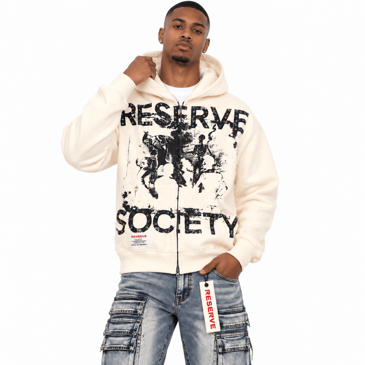GFTD La Despise Hoodie (Cream)