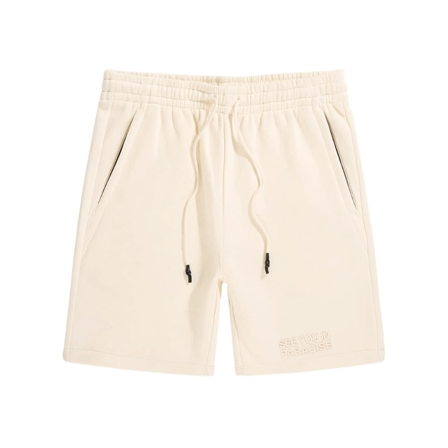 Boys See You In Paradise Tonal Short Set (Bone) 2078AB/2078SB