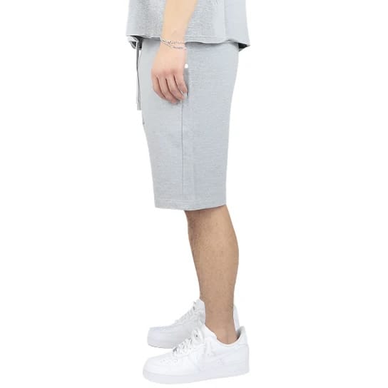Rebel Minds Heavy Terry Shorts (Heather Grey) 351-951