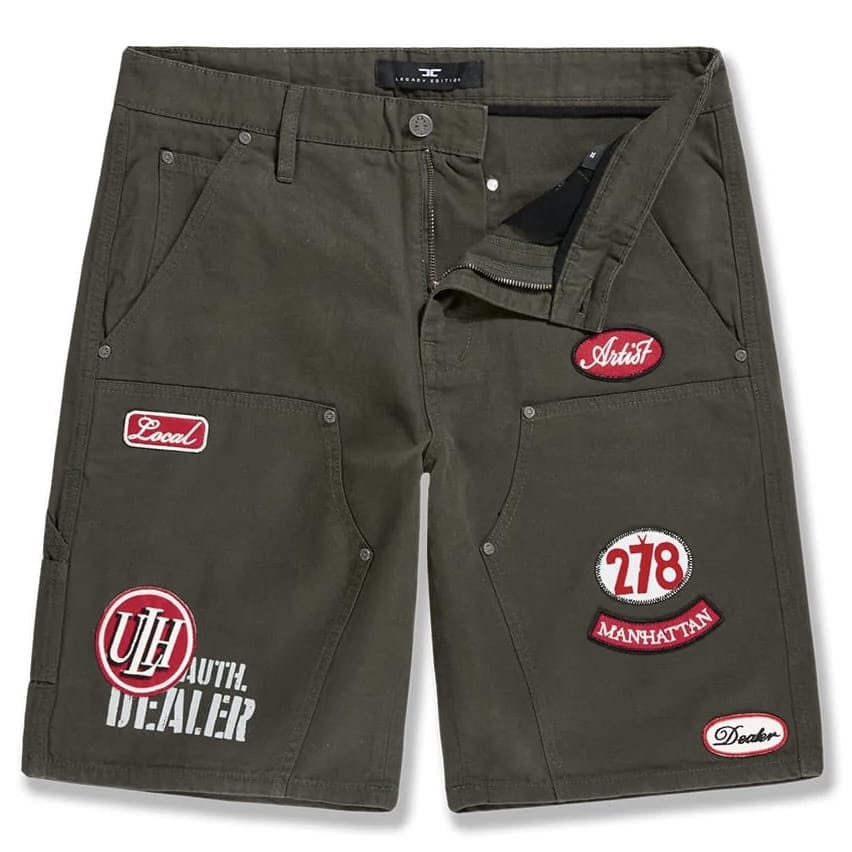 Jordan Craig The Retro Re-Up Shorts (Dark Green) 2058S