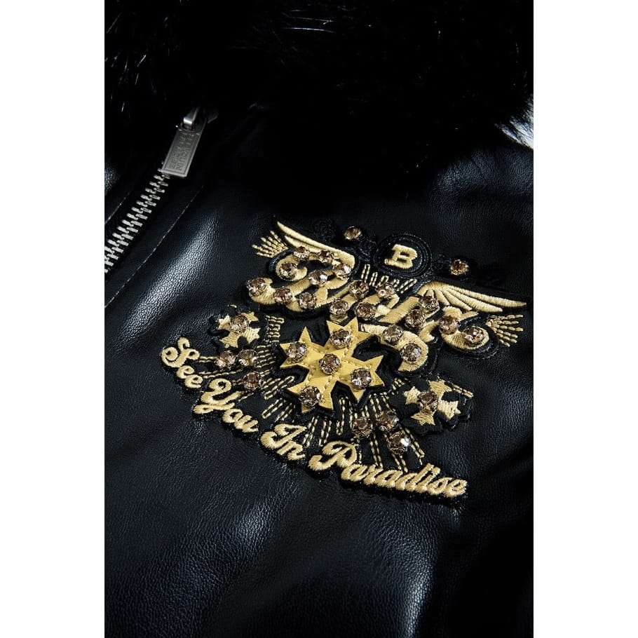 Kids See You In Paradise Da Bronx Bomber Jacket (Black) 91680K