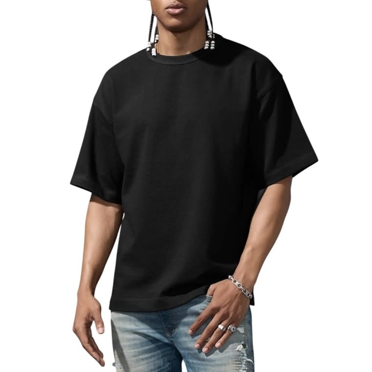 Jordan Craig Heavyweight Oversized Tee (Black) 9208A