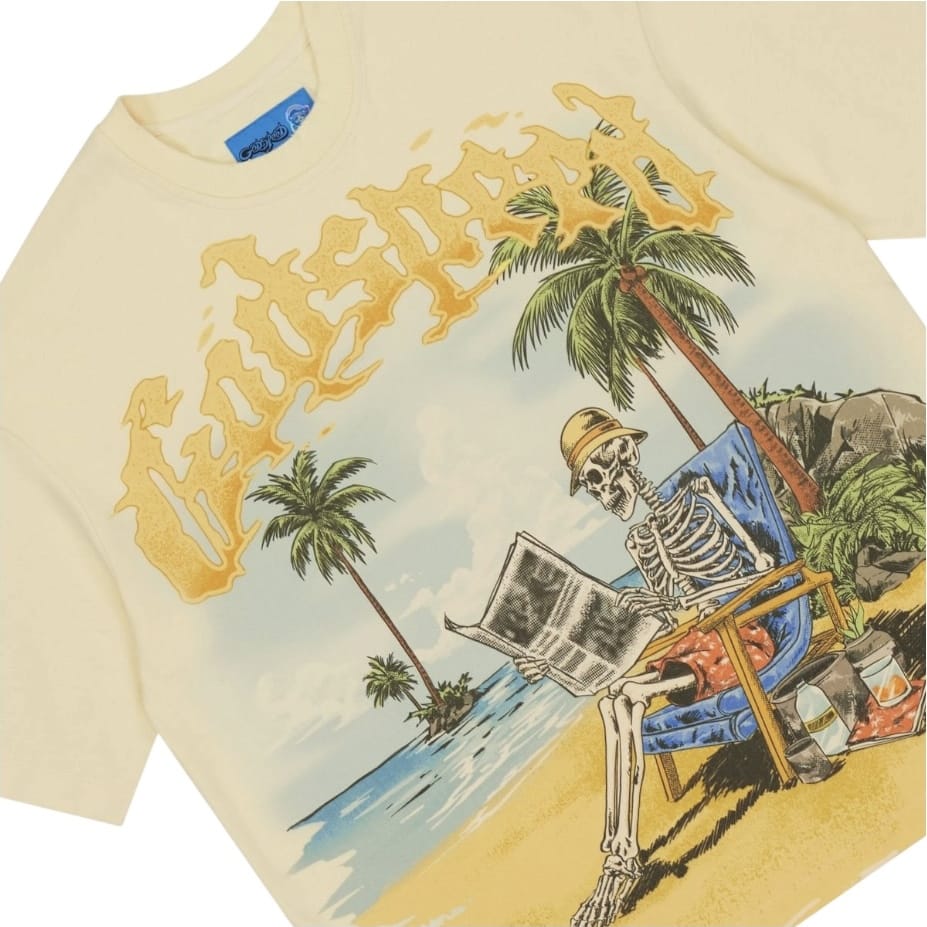 Godspeed Skeleton Beach II Tee (Bone)