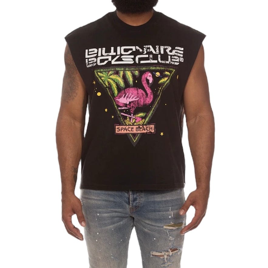 Billionaire Boys Club BB Space Sleeveless Knit (Black) 851-3312