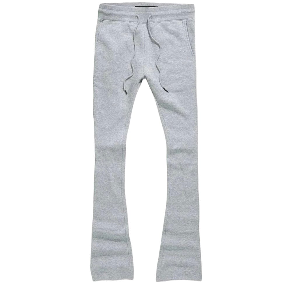 Kids Jordan Craig Uptown Stacked Sweatpants (H/Grey) 8860LK