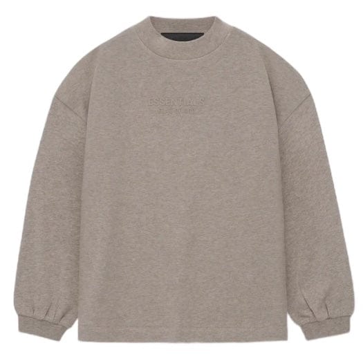 Kids Fear Of God Essentials LS Tee (Heather) 785BT231024K