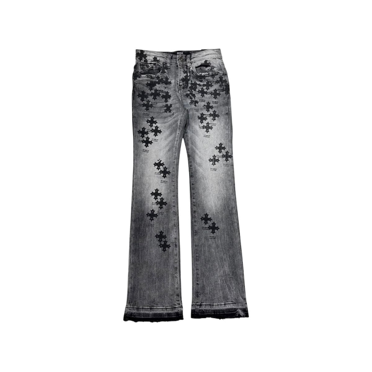 Boys See You In Paradise Stamp Stacked Denim (Smoked Grey) JTF2293B