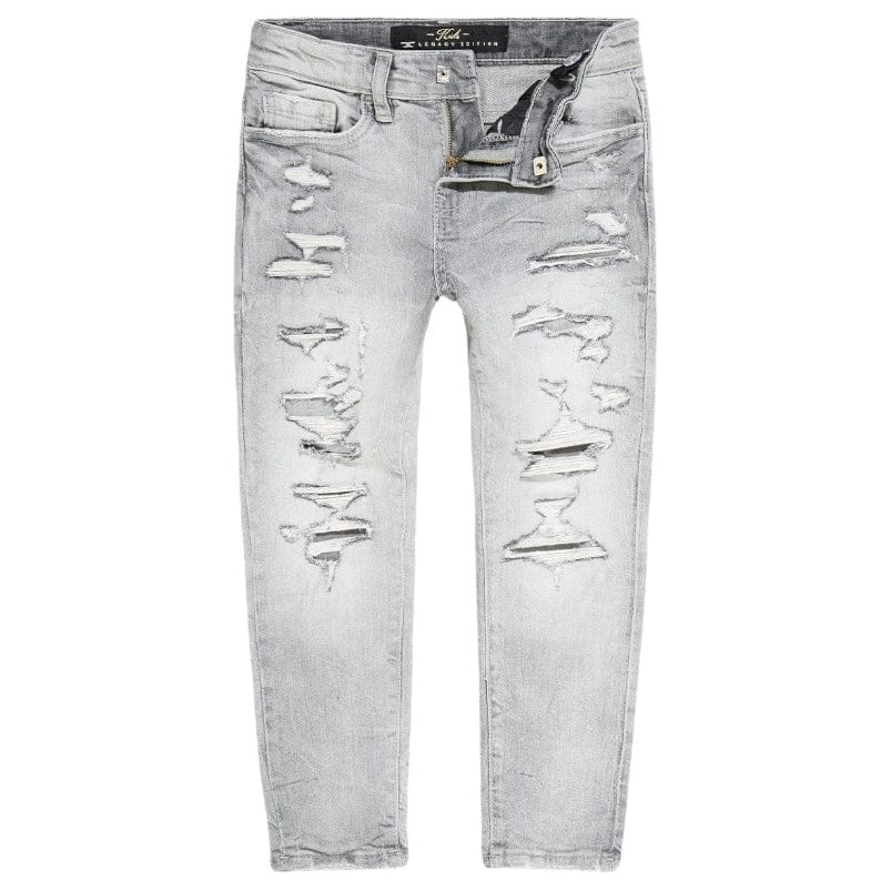 Kids Jordan Craig Stratosphere Light Washes Denim (Cement Wash) JS2310K