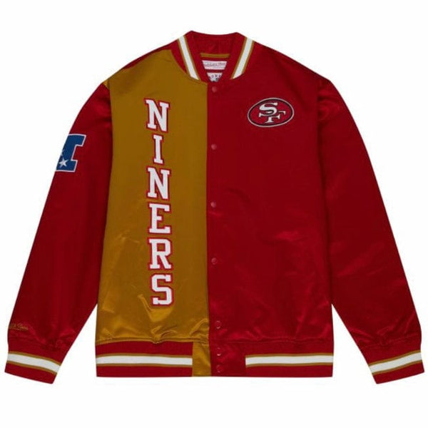 Mitchell & Ness NFL SF 49ers Team OG 2.0 Lightweight Jacket (Scarlet)