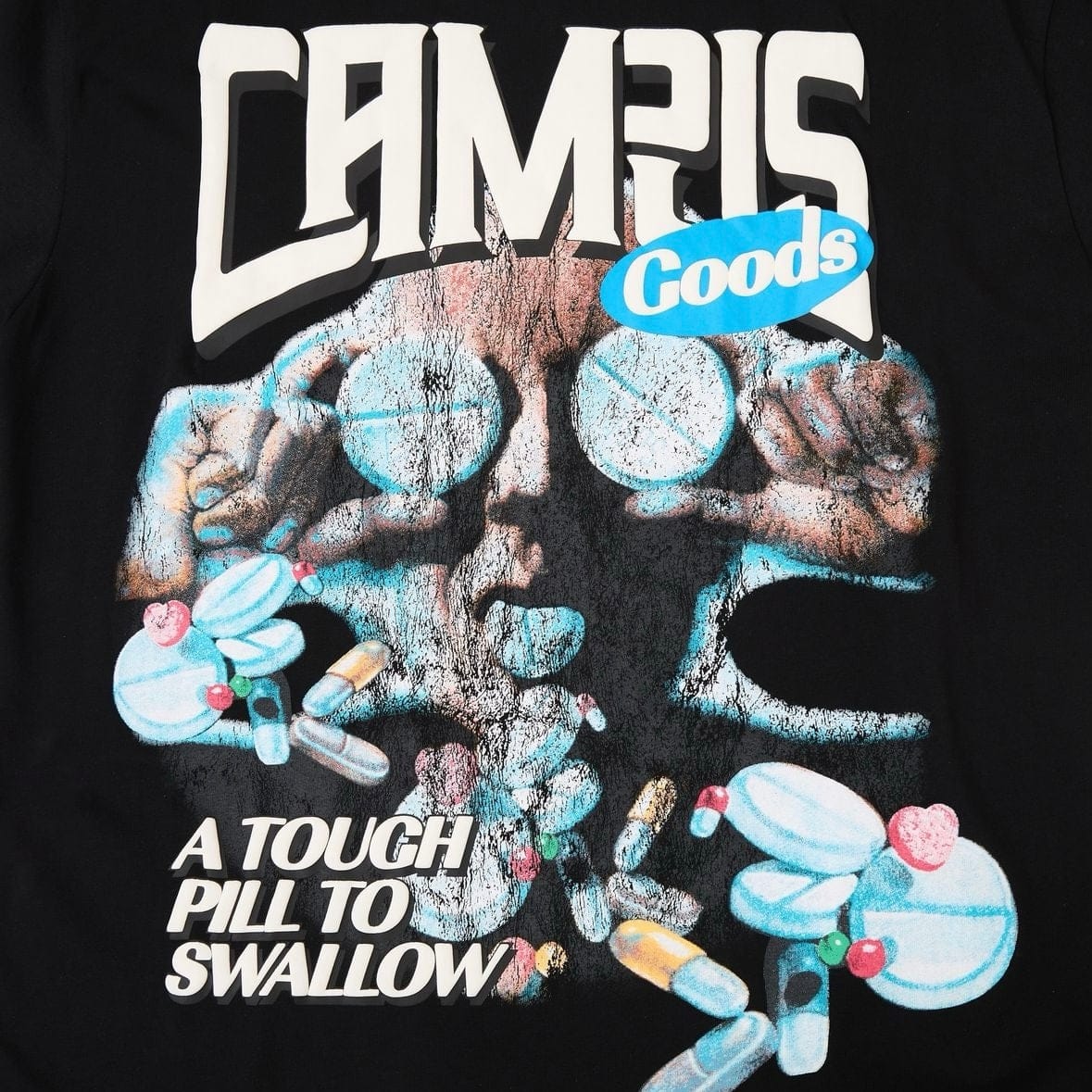 Campus Goods Bitter Dose Tee (Black) CG-H25-002