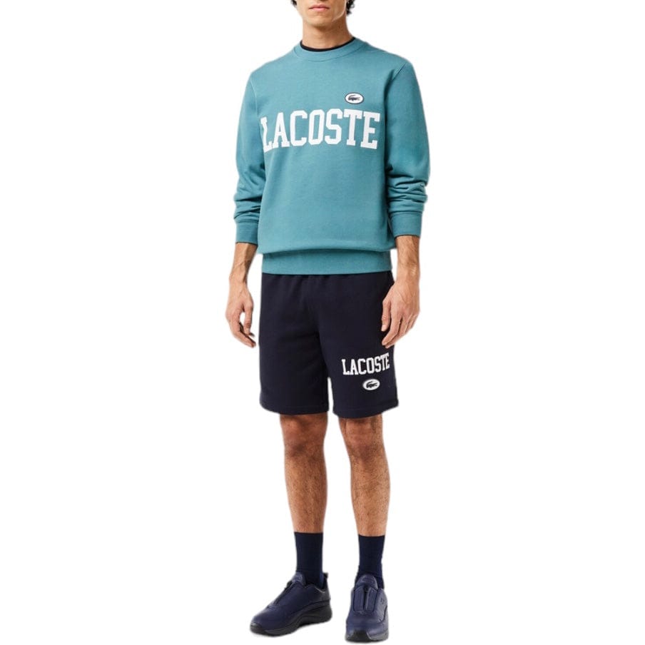 Lacoste Regular Fit Lacoste Print Jogger Short (Navy Blue) GH7499-51