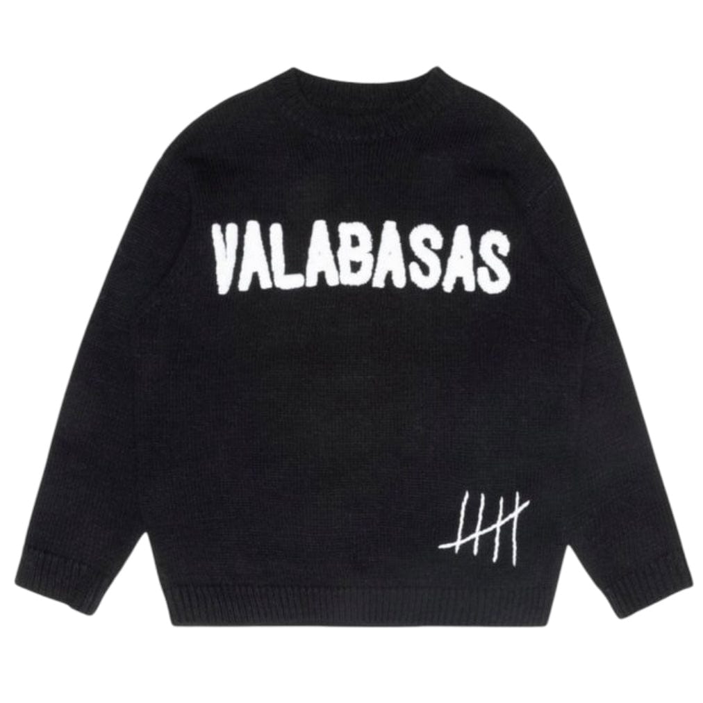 Valabasas Altered Crewneck (Black) VLBS-VCR1-1001