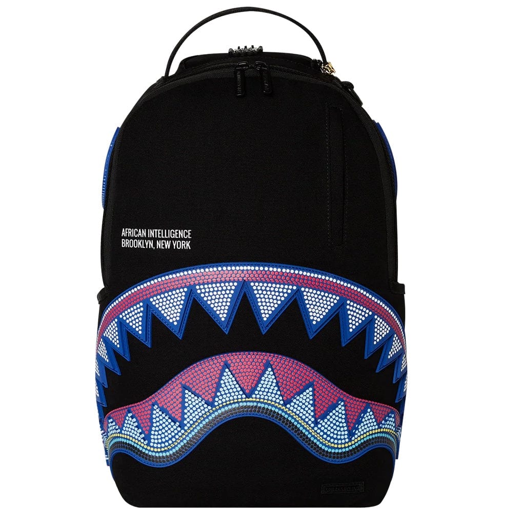 Sprayground A.I. African Intelligence Born & Raised Sandflower Collab Backpack