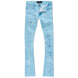 Jordan Craig Martin Stacked Santorini Denim (Sky Blue) JTF1178