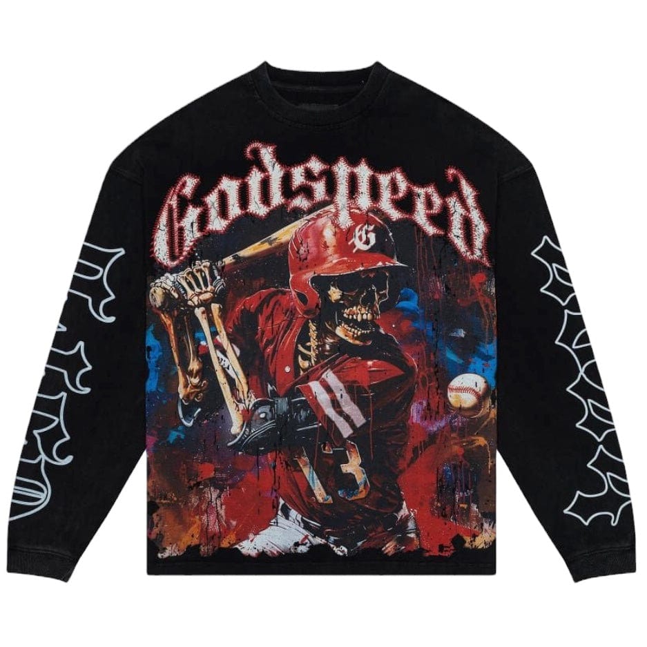 Godspeed Grandslam Longsleeve T-Shirt (Black Wash)