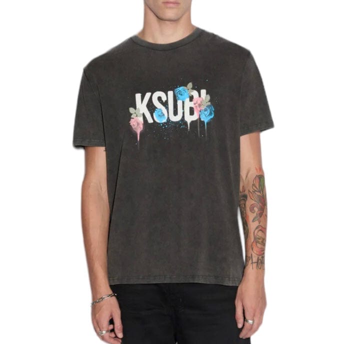 Ksubi Graff Rose Kash SS Tee (Acid Grey) MPF24TE024