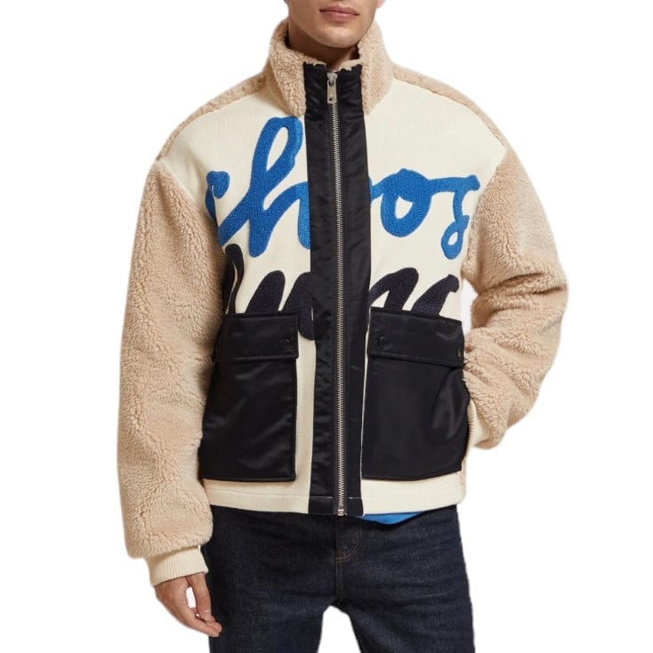 Scotch & Soda Teddy Mix Jacket (Stone) 174397